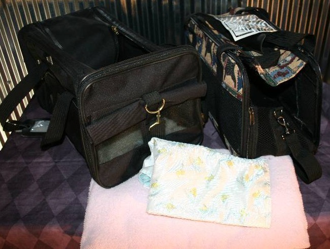 lot 100 image: Pet Carriers