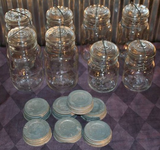 lot 120 image: Canning Jars