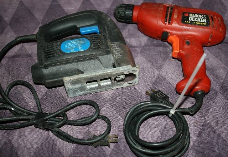 lot 170 image: Power Drill and Jigsaw