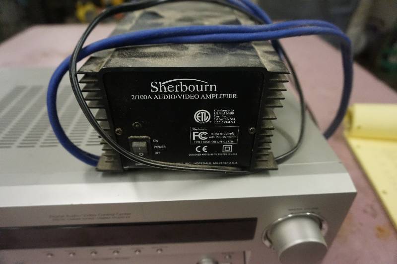 lot 77 image: Sony Digital AudioVideo Sound Center With Sherbourn AudioVideo Amplifier
