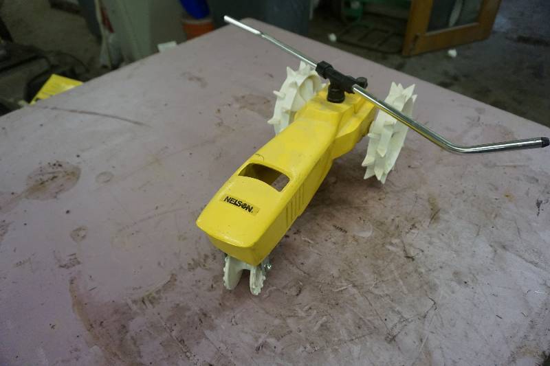 lot 114 image: Nelson Tractor Style Motion Lawn Sprinkler