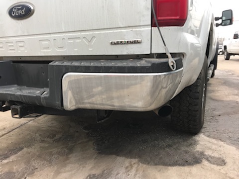 lot 6 image: 2014 Ford F-250 Super Duty Truck Rear Bumper