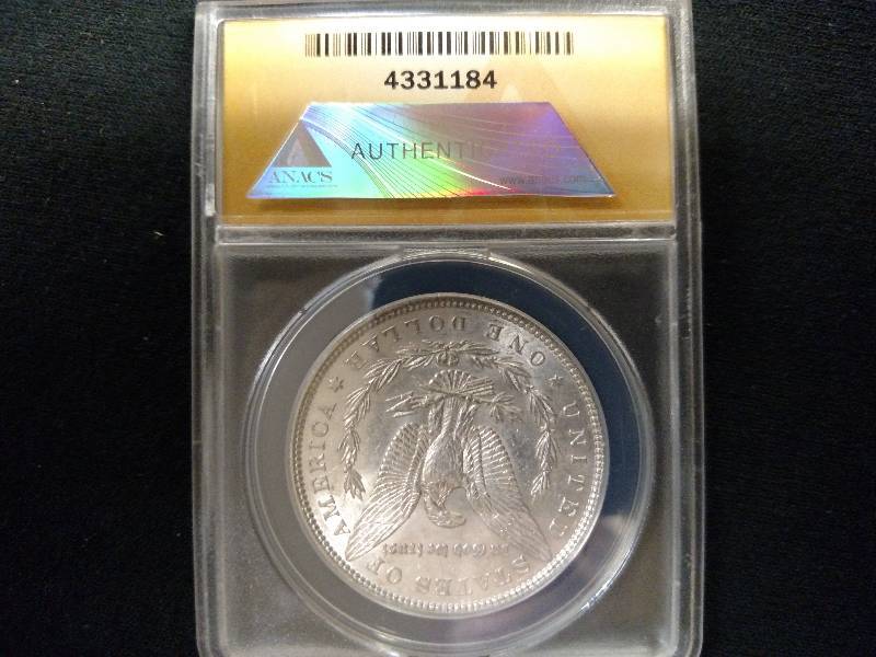 1896 Morgan Silver Dollar AU 55 ANA...
