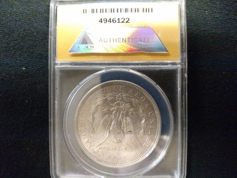 1921 Morgan Silver Dollar AU 55 ANA...