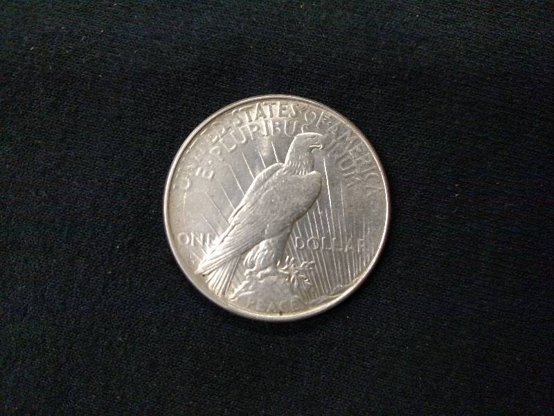 1923 D Peace Silver Dollar ...
