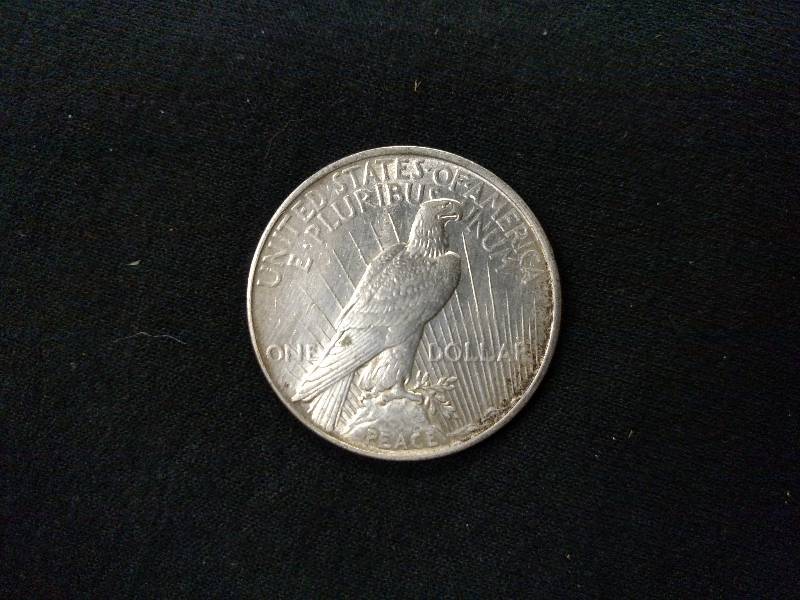 1927 D Peace Silver Dollar ...