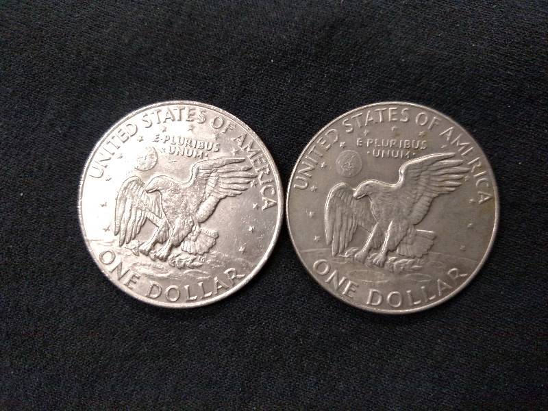 1978 & 1978 D Eisenhower Dollars...