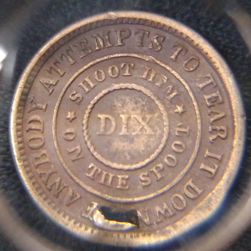 1863 Civil War Token Spoot Error...