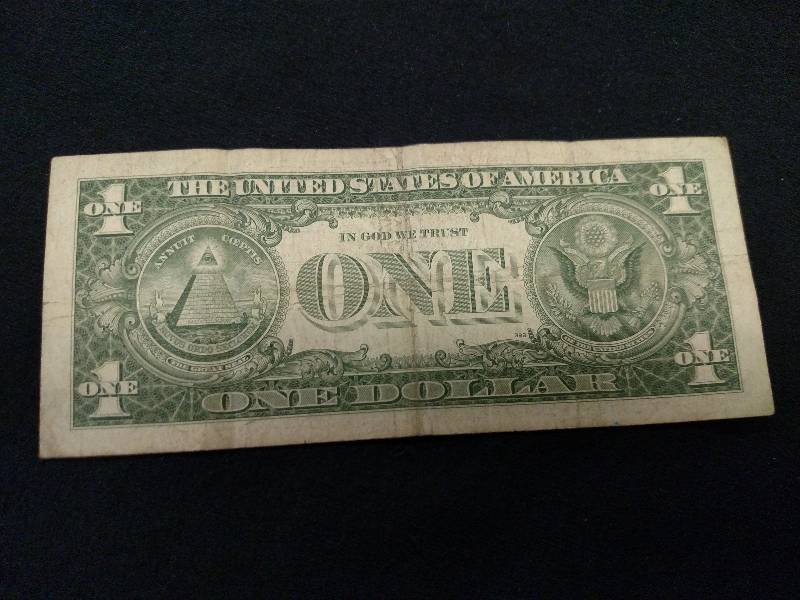1957 A One Dollar Silver Certificat...