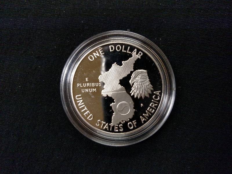 Korea Commemorative Silver Dollar ....