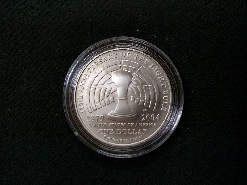 Thomas Edison Commemorative Silver ...