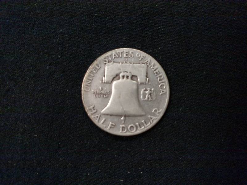1949 S Franklin Silver Half Dollar...