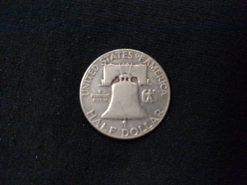 1953 Franklin Silver Half Dollar...