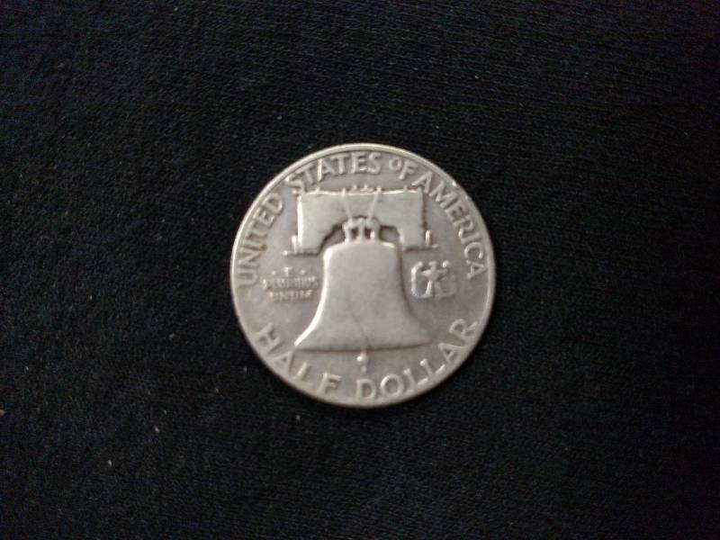 1954 Franklin Silver Half Dollar...