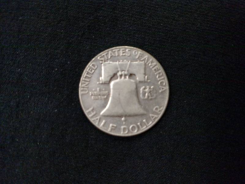 1956 Franklin Silver Half Dollar...