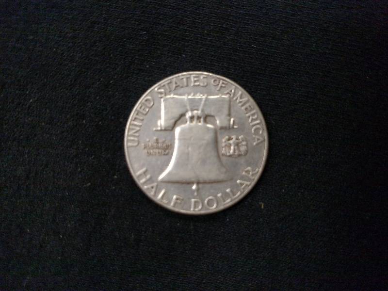 1959 Franklin Silver Half Dollar...