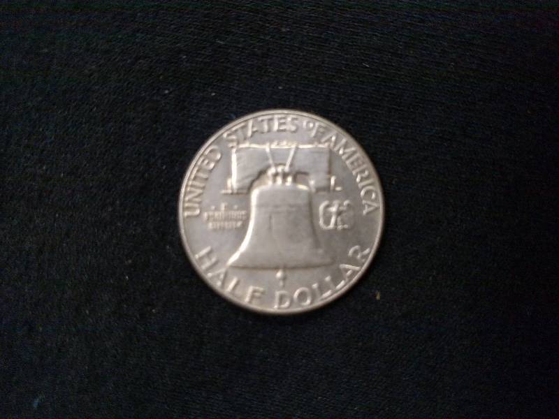 1960 Franklin Silver Half Dollar...