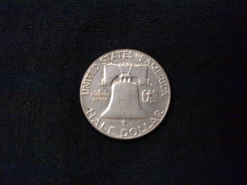 1962 Franklin Silver Half Dollar...