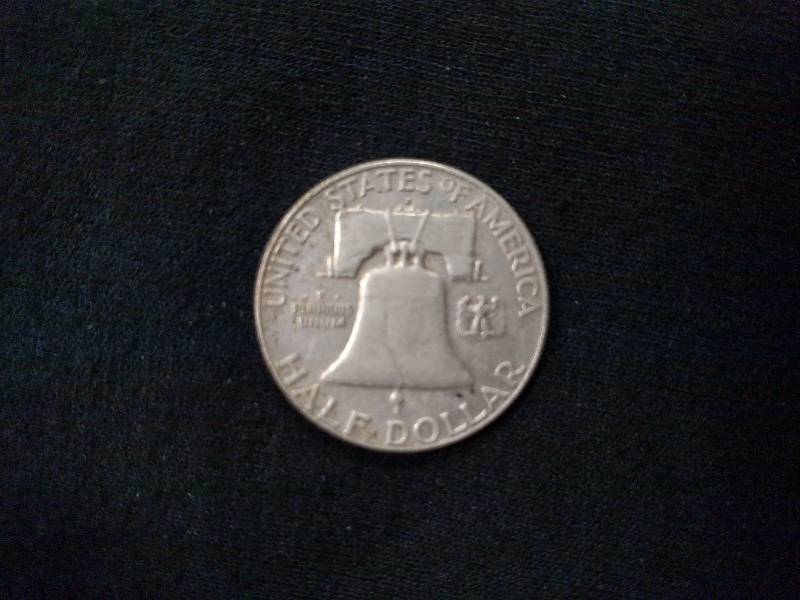 1962 D Franklin Silver Half Dollar...