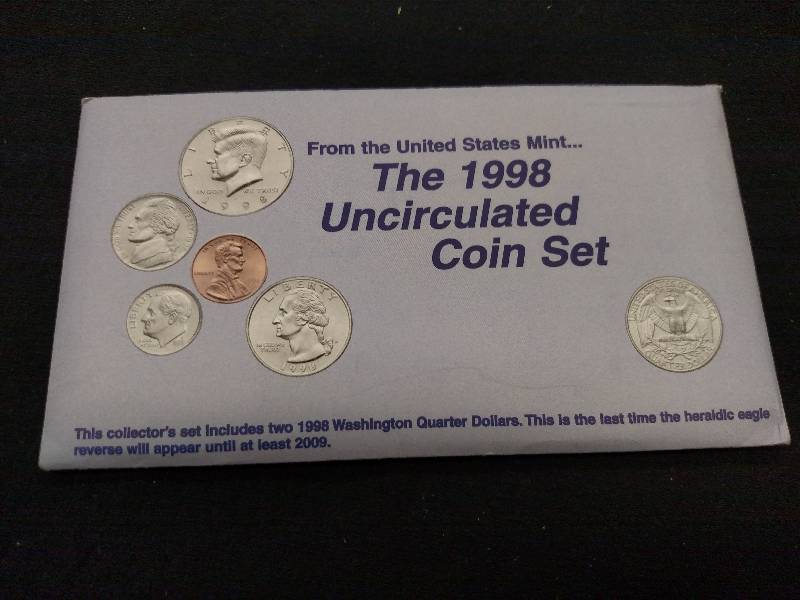 1998 Uncirculated U.S. Coin Set...