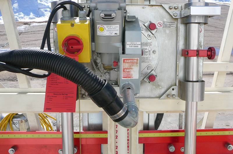 Panel Saw Safety speed cut 586078 with vacuum , blades, wrenches