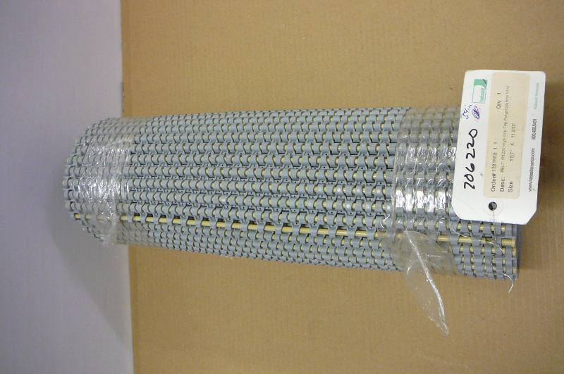 Belt M1220 Hight grip top Polypropylene Gray 17.7x11.833 51