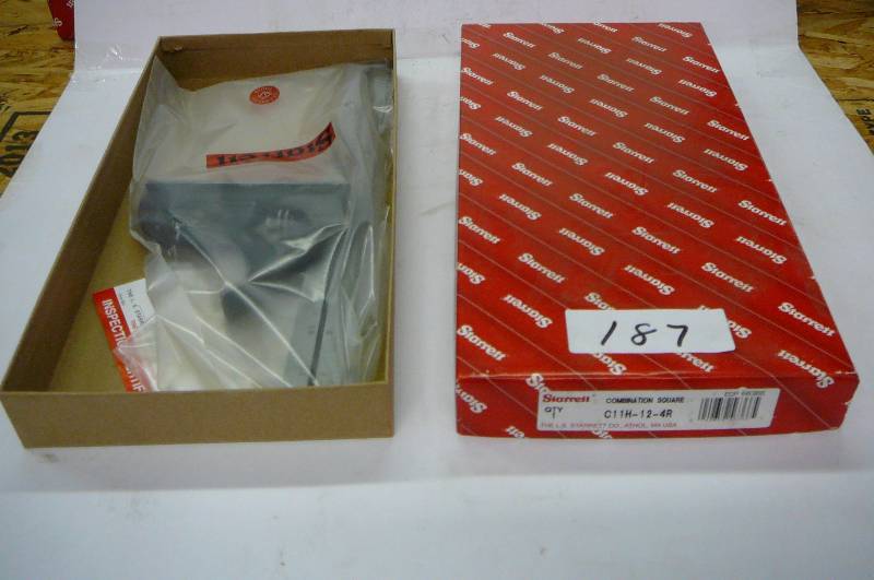 Combination square 12 Starrett #C11H-12-4R 1-Count