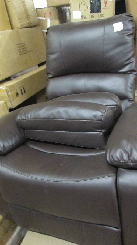 Overstuffed Recliner open box Retai...