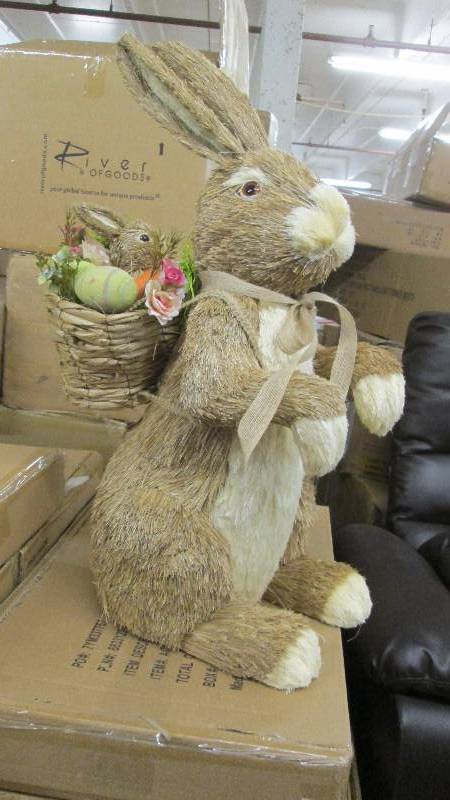 30 inch Easter Bunny with Back Pack...