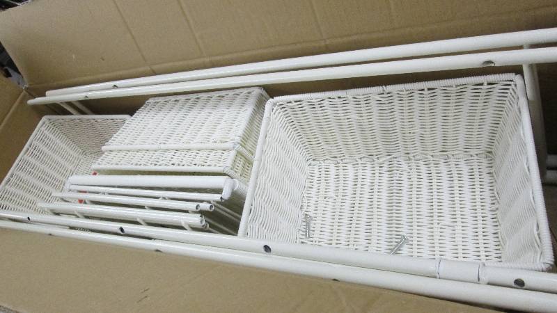 Basket Tower open box Retail $99.99...