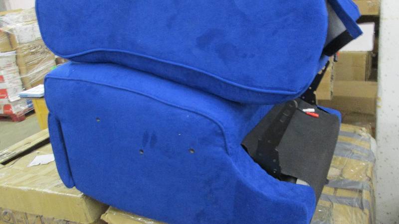 Blue Rocking Massage Chair open box...