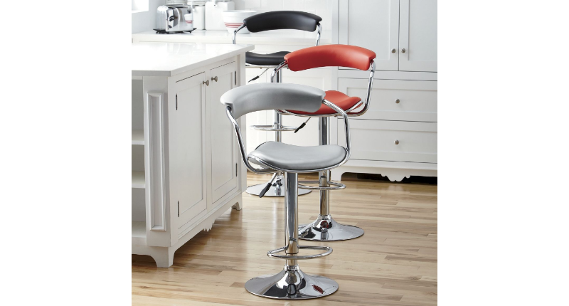 Kitchen Arm-Style Stool open box, u...