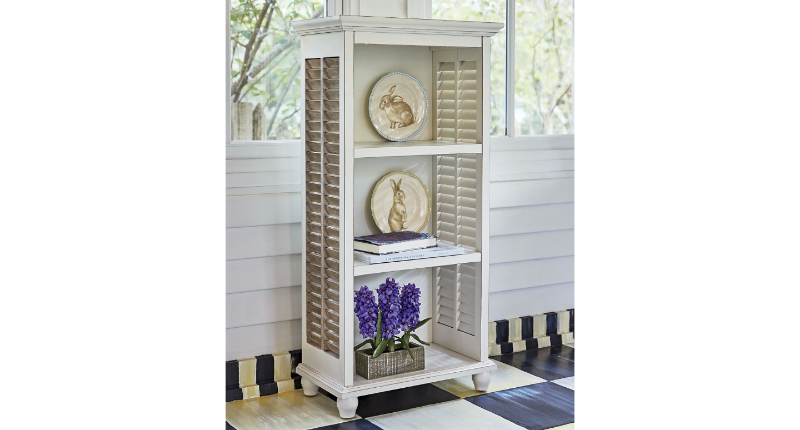White Rustic Shelf open box Retail ...