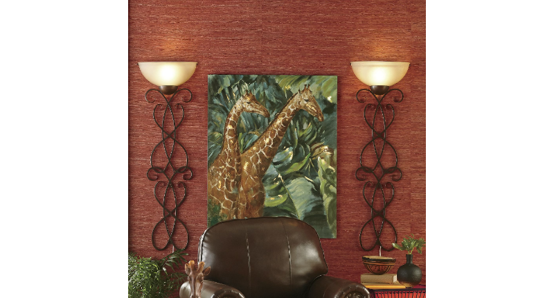 Luxury Scroll Wallchiere open box R...