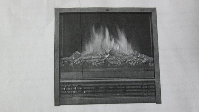 Metal Electric Fireplace Insert, op...