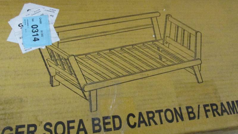 Lounger Sofa Bed in Expresso  Frame...