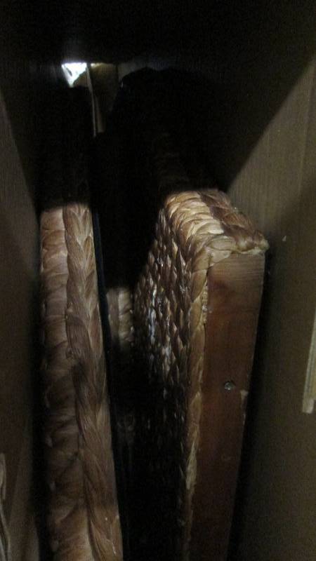 Seagrass Headboard King open box Re...