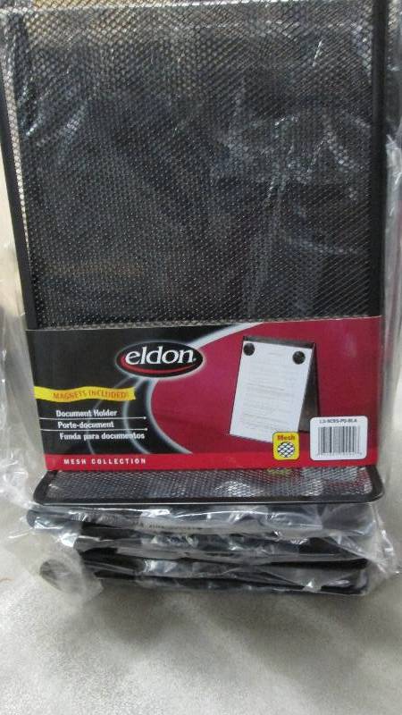 Lot of 7 Eldon Mesh Document Holder...