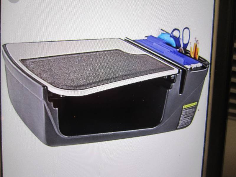 lot 3 image: AutoExec Auto Desk Dark Gray Open B...
