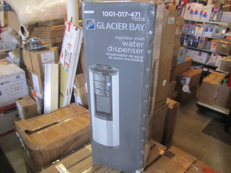 lot 368 image: Glacier Bay Stainless Steel Water D...
