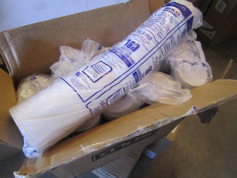 lot 375 image: Case of 1000 Solo Hot Cup Plastic L...
