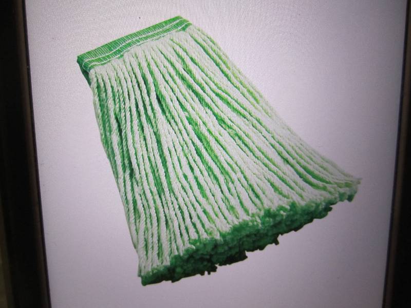 lot 27 image: Pack of 6 Rubbermaid SyntheticWet M...