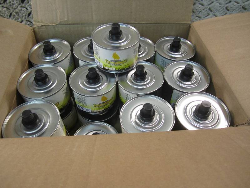 lot 70 image: Case of 24 Cans Fancy Heat 6 Hour C...