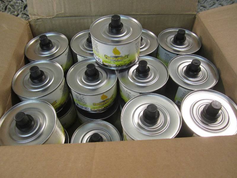 lot 71 image: Case of 24 Cans Fancy Heat 6 Hour C...