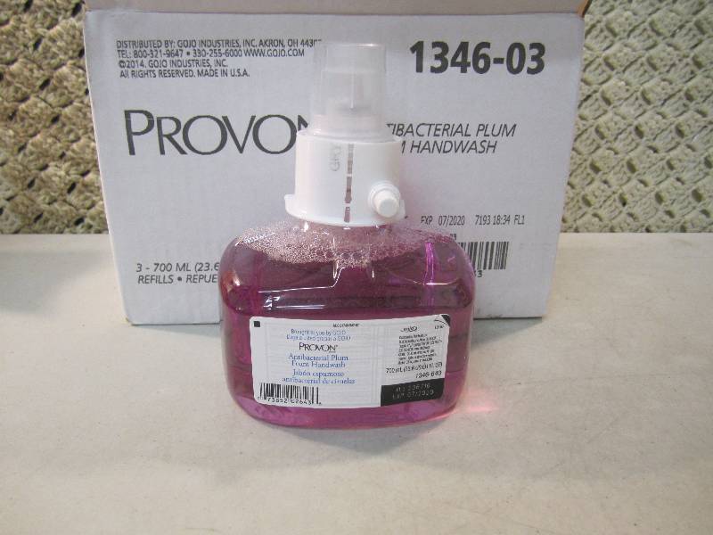 lot 99 image: Case of 3 Provon Antibacterial Foam...