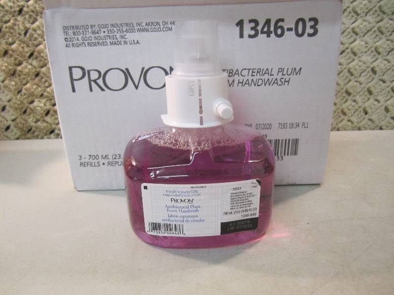 lot 100 image: Case of 3 Provon Antibacterial Foam...