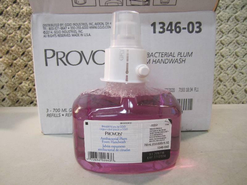 lot 101 image: Case of 3 Provon Antibacterial Foam...