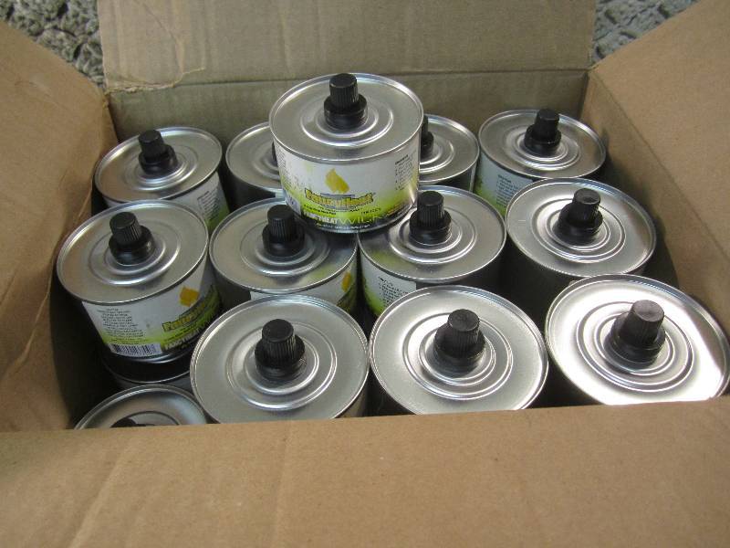lot 120 image: Case of 24 Cans Fancy Heat 6 Hour C...