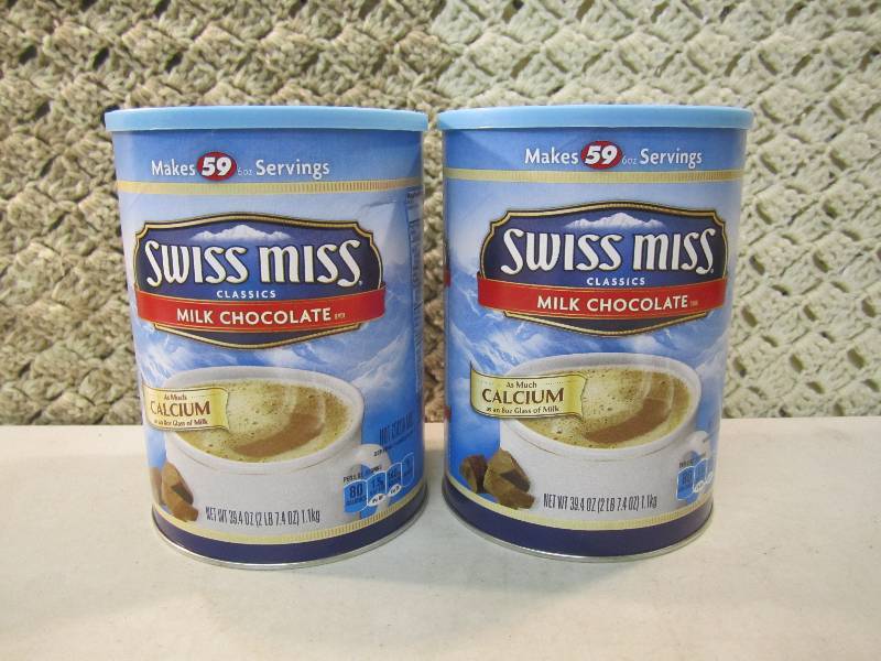lot 128 image: Lot of 2 Big Containers of Swiss Mi...