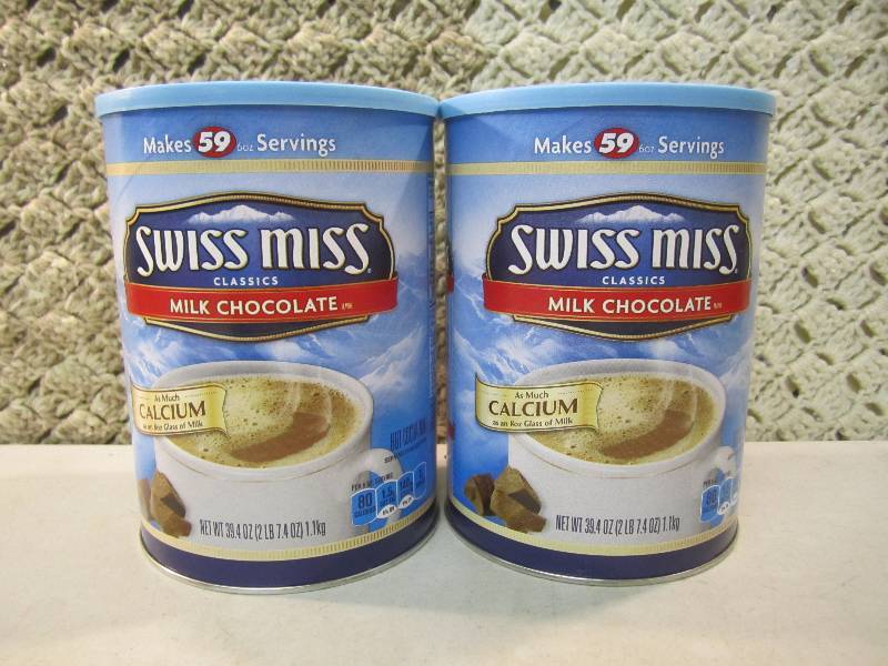 lot 129 image: Lot of 2 Big Containers of Swiss Mi...